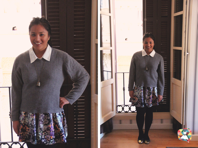 5 Ways To Style A Skater Skirt in Winter!